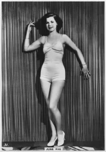 Vintage Swimsuit Styles Stampe: June Rae, c1938