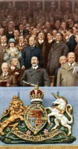 Re Giorgio V alla Finale della Coppa, Wembley, 23 aprile 1927 (c1935)