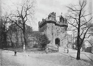 Castello Stampe: Castello di Lancaster: Torre di Giovanni del Gaunt, c1896. Artista: J Davis