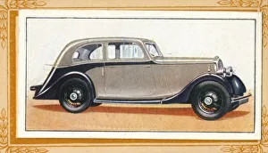 Transportation In The Thirties Stampe: Lanchester 10 Streamlined Saloon, c1936