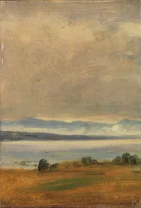 Romantic Era Landscapes Stampe: Landscape study, probably 1833. Creator: Thomas Fearnley
