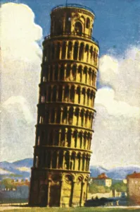 La Torre Pendente di Pisa, c1928. Creatore: Sconosciuto