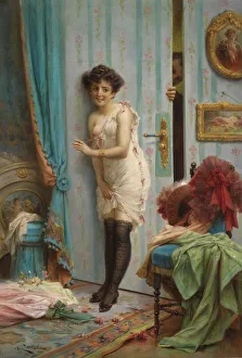 Erotic Fine Art Images Stampe: Do not look into it