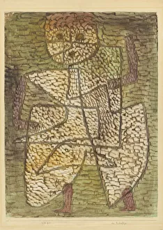 Modern German Painting Stampe: The Man of the Future, 1933