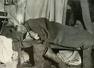George Marston Painting Stampe: Marston in his Bed, c1908, (1909)