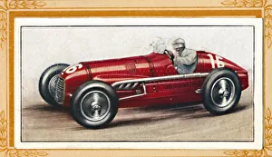 Motor Racing History Stampe: Maserati, c1936