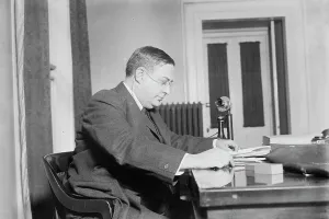American Finance History Stampe: Milton C. Elliott, between c1910 and c1915. Creator: Bain News Service