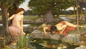 Narciso e Echo.