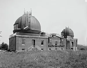 American Educational Institutions Stampe: Observatory, Amherst College, c1908. Creator: Unknown