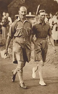 Albert Frederick Arthur George Saxe Coburg Gotha Stampe: Off for a Dip, c1927 (1937)