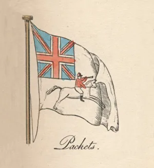 Naval Warfare Illustration Stampe: Packets, 1838