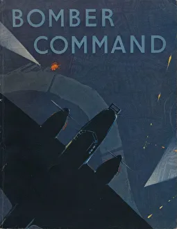 WWII Aerial Warfare Stampe: Front page of Bomber Command, 1941