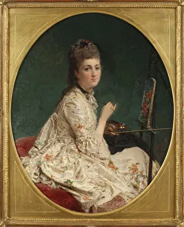 Genre Oil Paintings Stampe: The painter