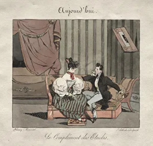 Parisian Street Scenes Stampe: Parisian Occasions: The Complement of the Students