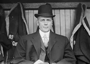 American League Baseball Stampe: Patsy Donovan, Red Sox manager (baseball), c1911. Creator: Bain News Service