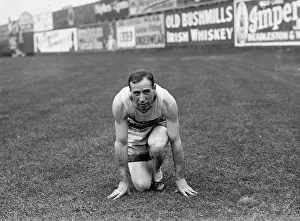 Track And Field Athlete Stampe: Peter C. Gerhardt, between c1910 and c1915. Creator: Bain News Service
