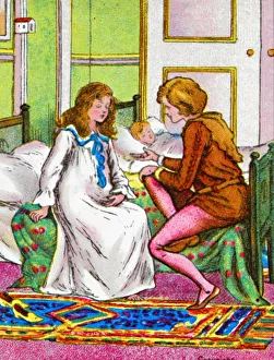 Coloured Lantern Slides Stampe: Peter and Wendy, c1905