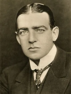 British Explorers In Antarctica Stampe: Portrait of E. H. Shackleton, c1905, (1909). Artist: George Charles Beresford