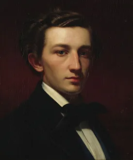Ritratto di Werner Holmberg, 1853. Creatore: Per Sodermark
