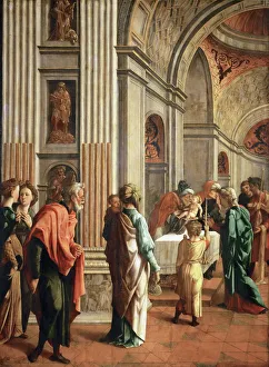 Early Netherlandish Paintings Stampe: The Presentation in the Temple