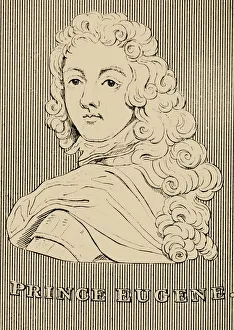 Prince Eugene Of Savoy Stampe: Prince Eugene, (1663-1736), 1830. Creator: Unknown