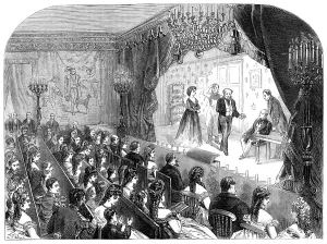 Il teatro privato del Principe Imperiale, 1870. Creatore: Sconosciuto.