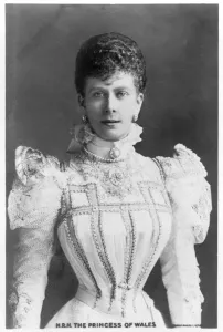 Princess Of Wales Stampe: The Princess of Wales, c1901-c1910
