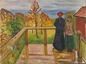 Edvard Munch Norway Stampe: The rain, 1902