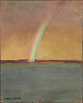 Felix Vallotton Art Stampe: The Rainbow, c1909. Creator: Vallotton, Felix Edouard (1865-1925)