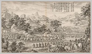 Chinese Military History Stampe: Receiving Surrender from the Eli…, c