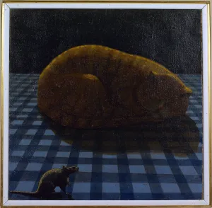 Uffizi Gallery Masterpiece Stampe: Red Cat