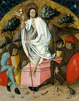 Medieval Christianity Paintings Stampe: The Resurrection. Creator: Unknown