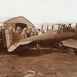 WWI Fighter Plane Stampe: Return of fighter plane, c1914-c1918