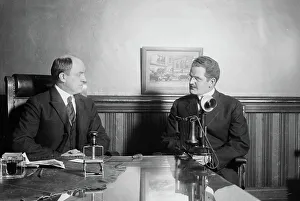 American Journalist Stampe: Robert Adamson and Jos. Johnson, between c1910 and c1915. Creator: Bain News Service