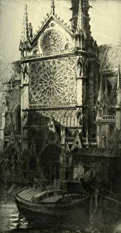 Rose Window Architecture Stampe: The Rose Window, 1908. Creator: Unknown