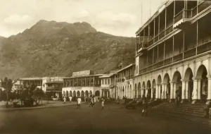 Arabic Architectural Style Stampe: Round the Crescent, Aden, c1918-c1939. Creator: Unknown