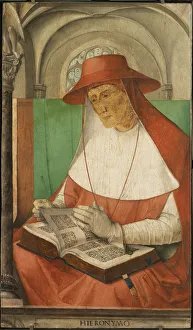 Louvre Museum Artworks Stampe: Saint Jerome