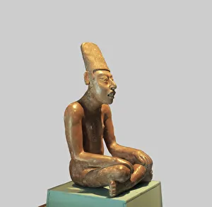 Ancient Mesoamerican Artifacts Stampe: Scribe