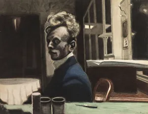 Symbolism In Art Movement Stampe: Self-Portrait, 1908