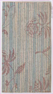 Eighteenth Century Heritage Images Stampe: Sheet with two borders with an overall dot pattern