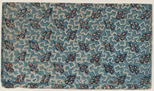 Anonymous Artwork Stampe: Sheet with overall abstract pattern, 19th century. Creator: Anon