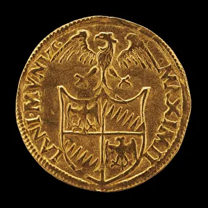 Scudo Sormontato da unAquila [rovescio], XV o XVI secolo. Autore: Sconosciuto.