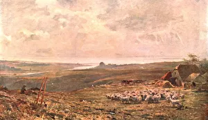 British Regionalism Art Stampe: The Silver Lining of the Cloud, 1890, (c1902). Creator: Unknown