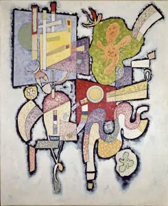 Wassily Kandinsky Biography Stampe: Simple Complexity (Ambiguity), 1939