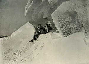 Nimrod Expedition History Stampe: A Snow Cornice, c1908, (1909)