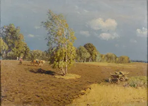 Oil On Canvas Realism Art Stampe: After the storm