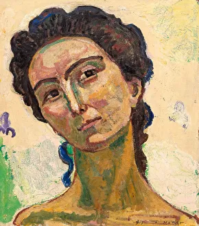 Ferdinand Hodler Paintings Stampe: Study for View Into Infinity, 1915-1918. Creator: Hodler, Ferdinand (1853-1918)