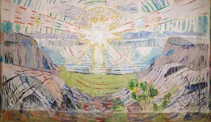 Edvard Munch Norway Stampe: The Sun