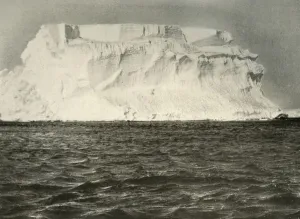 Ernest Shackleton Stampe: A Tabular Berg of Typical Antarctic Form, c1908, (1909)