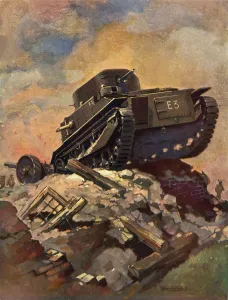 Un carro armato, c1930. Creatore: Sconosciuto.